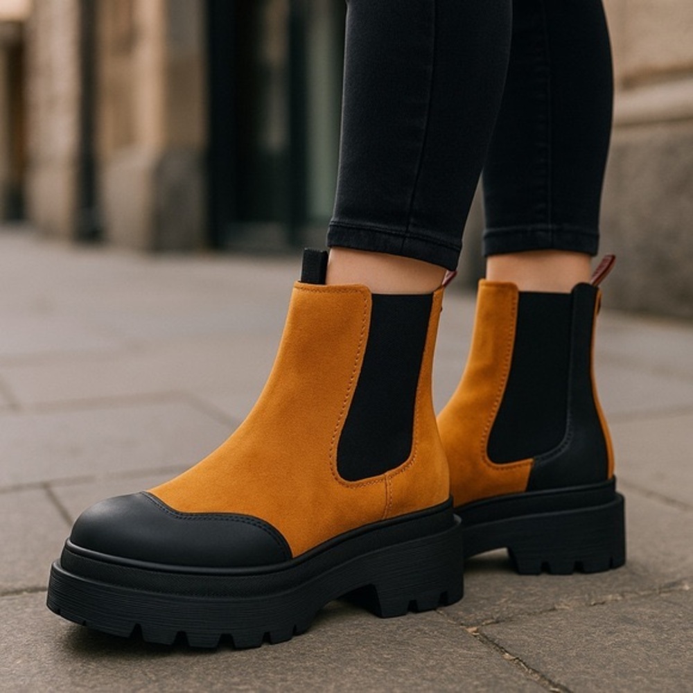 SCOTCH & SODA Suede Chelsea Boots